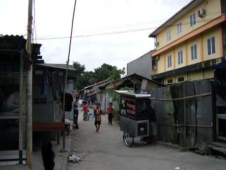 Jakarta Seitenstraße